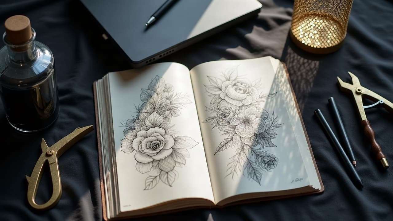 AI Tattoo Prompts for Autonomous Design, Create Custom Concepts