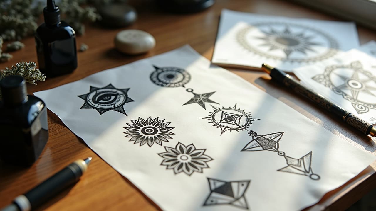 Layering Techniques for Symbolic Tattoo Designs, Depth and Meaning