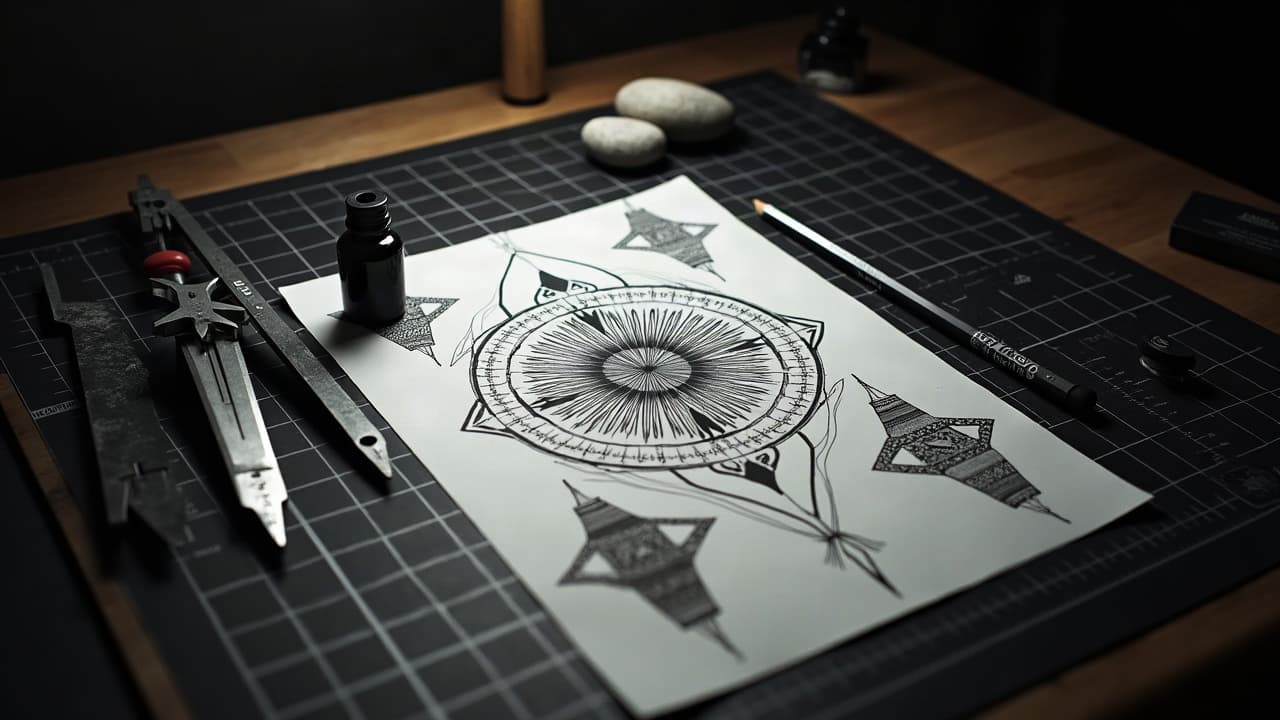 Symmetrical Tattoo Design: Techniques for Balance and Harmony