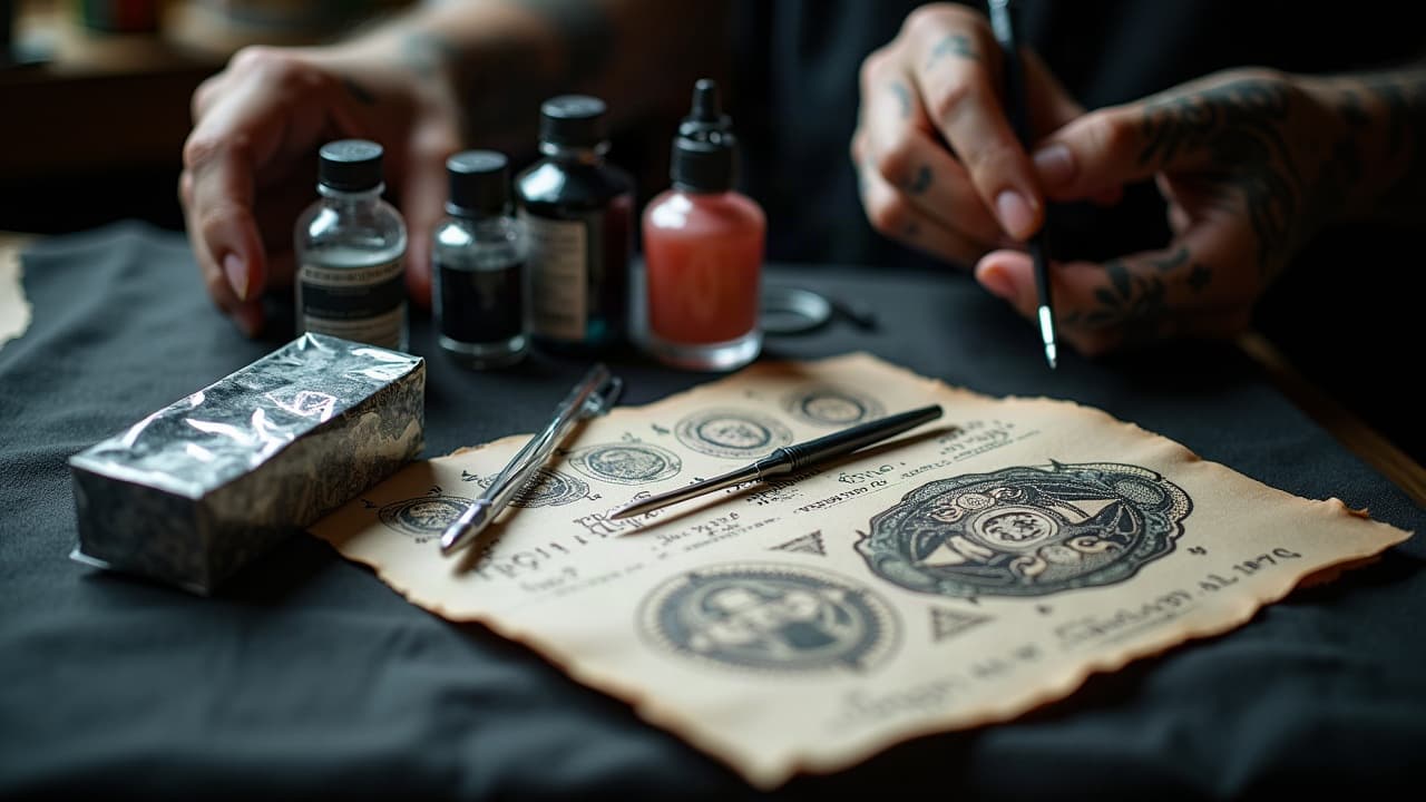 Contrast in Tattoo Design: Techniques for Powerful Visual Narratives