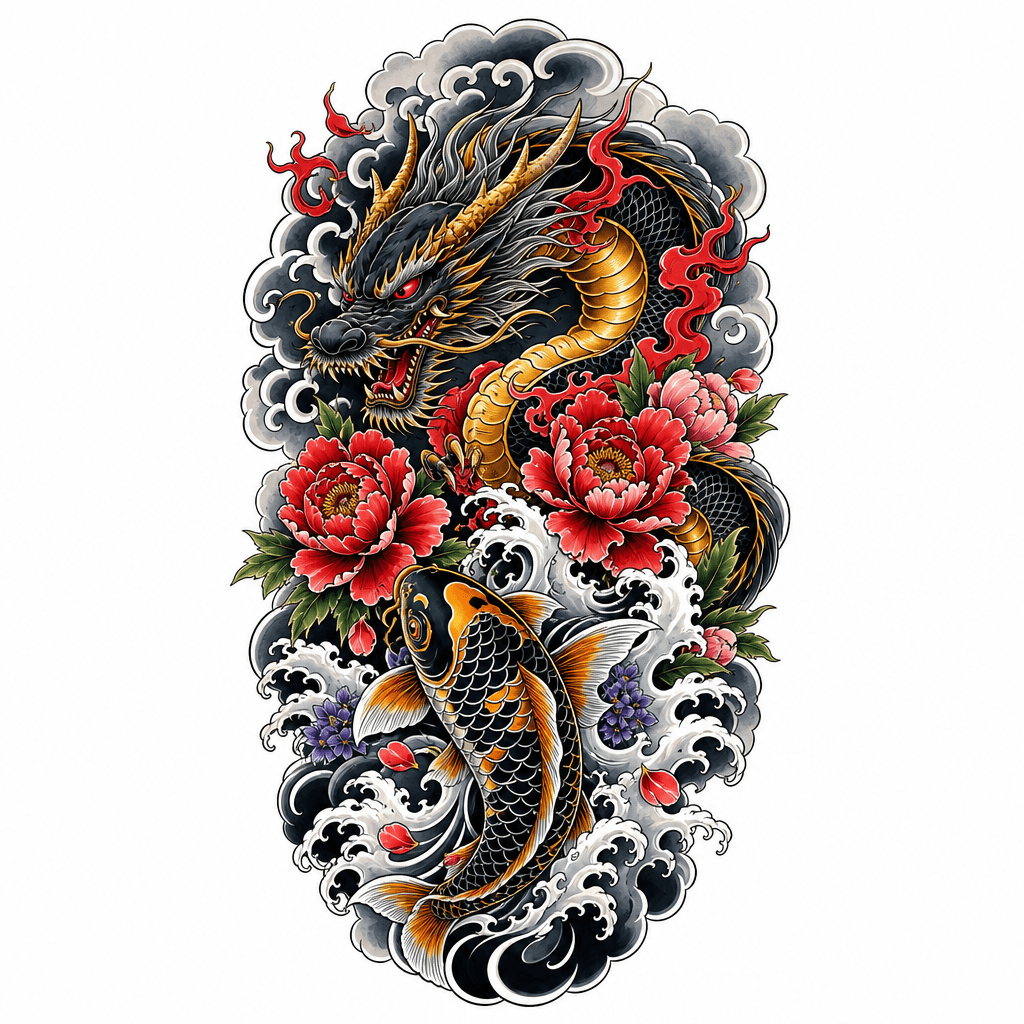Tattoo Cover-Up Designer tattoo design Japanese