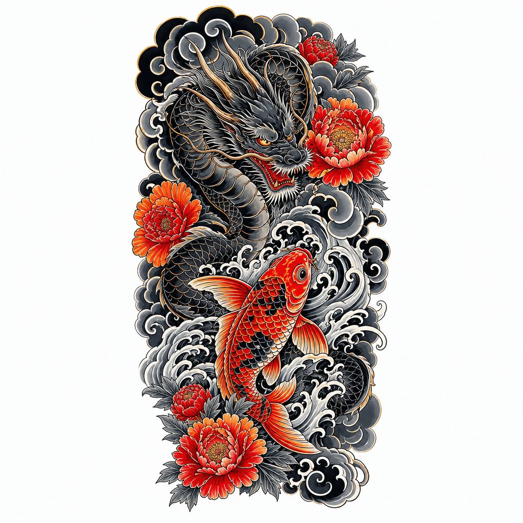 Tattoo Cover-Up Designer tattoo design Japanese