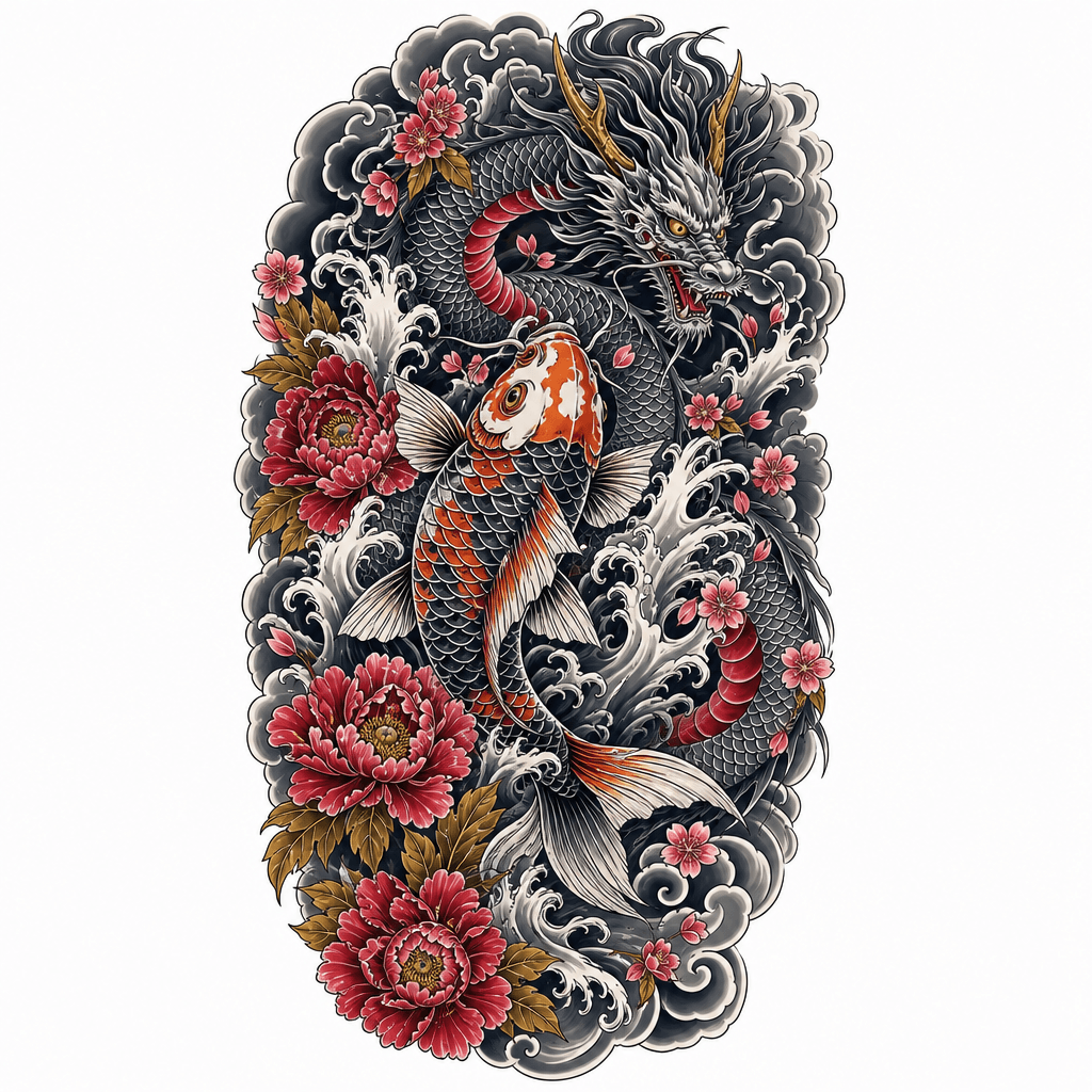 Tattoo Cover-Up Designer tattoo design Japanese