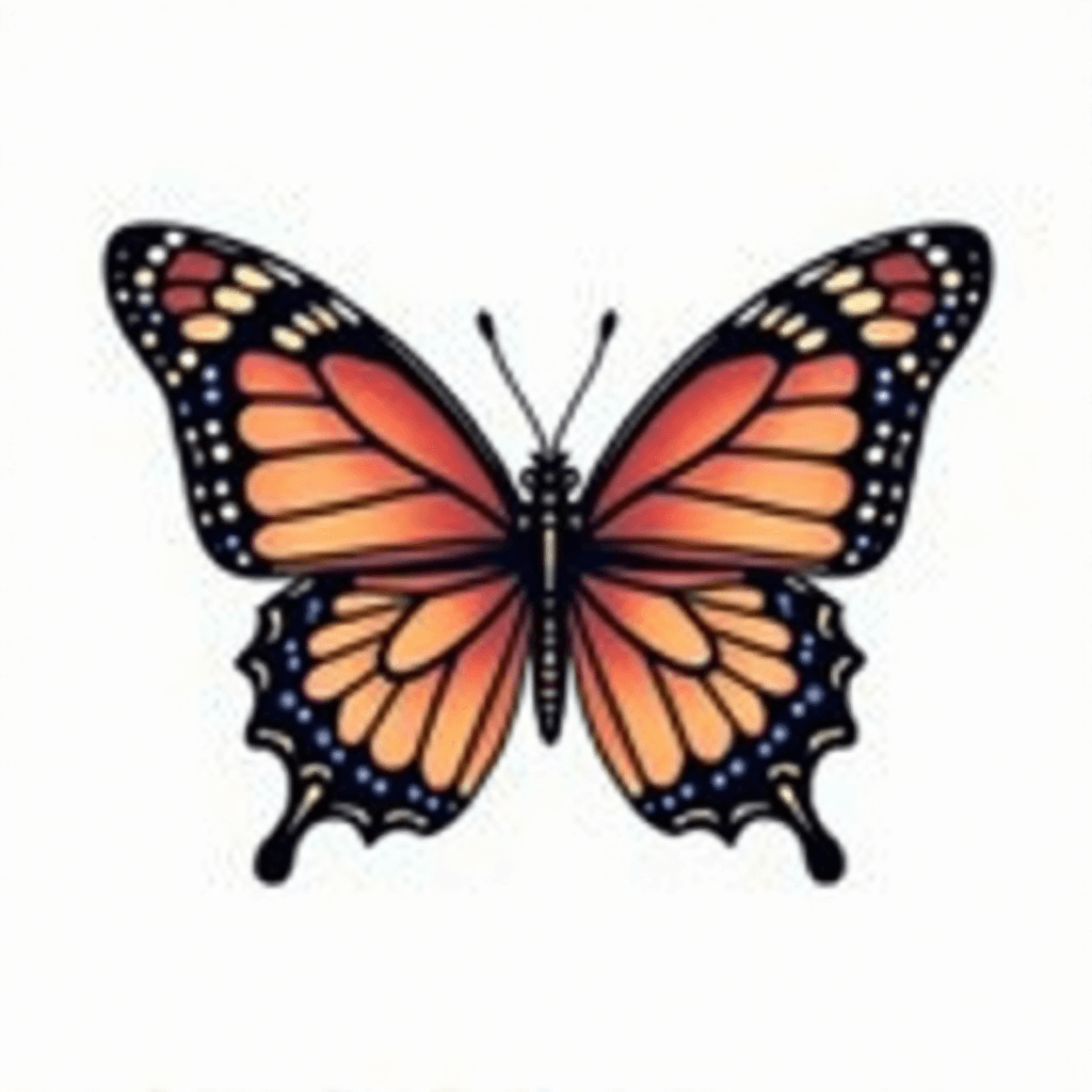 Semicolon butterfly