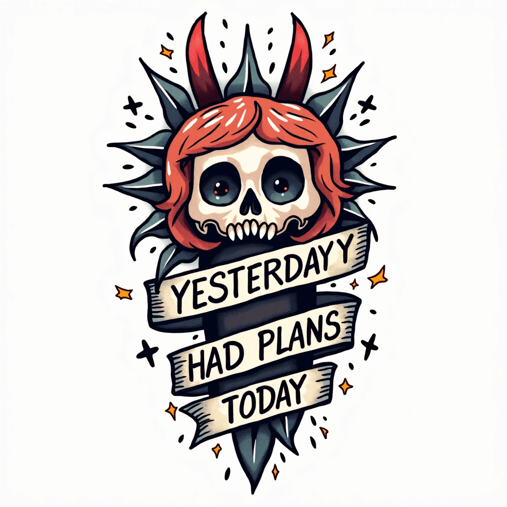those who died yesterday had plans for today