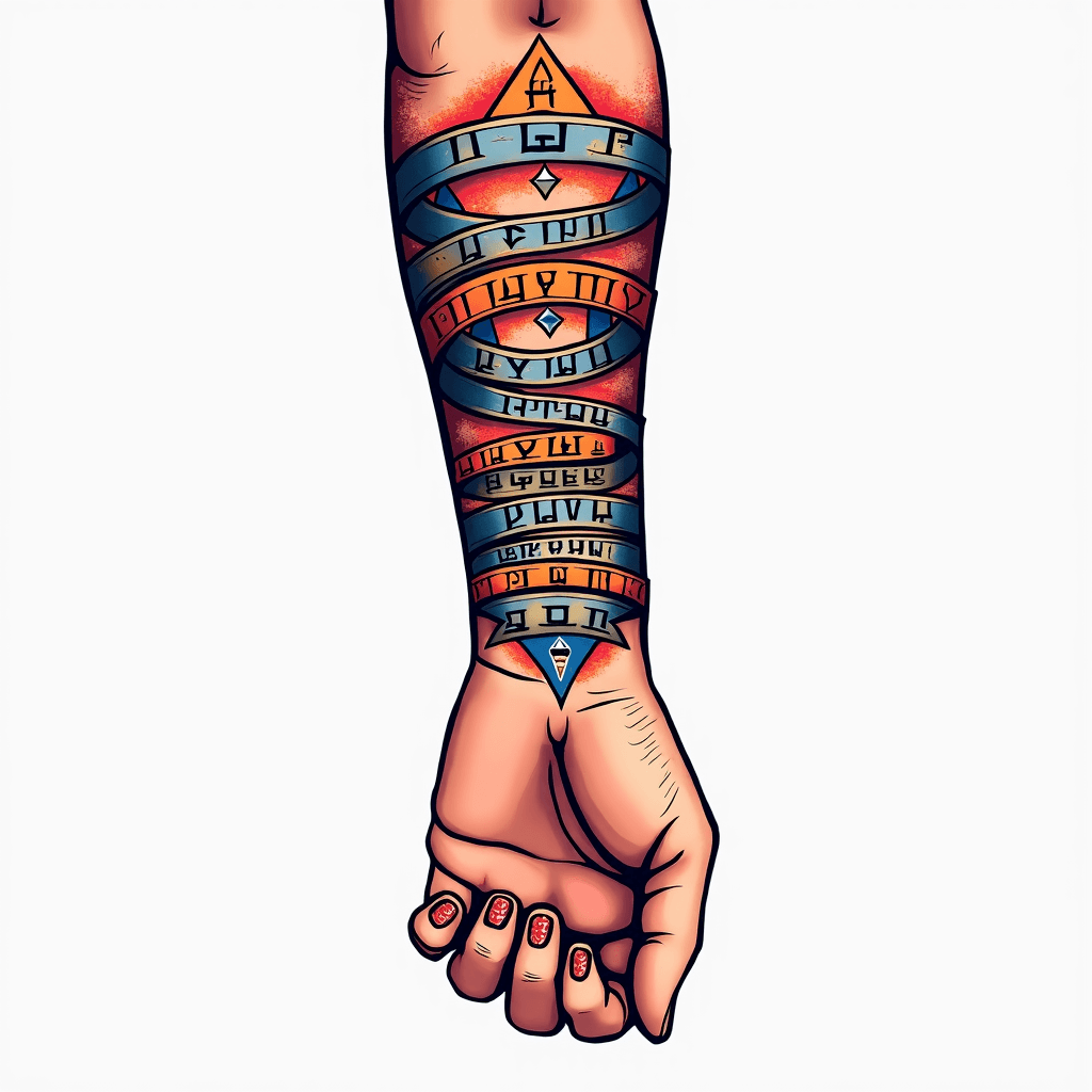 make a tattoo for my forarm with runes... i like r…