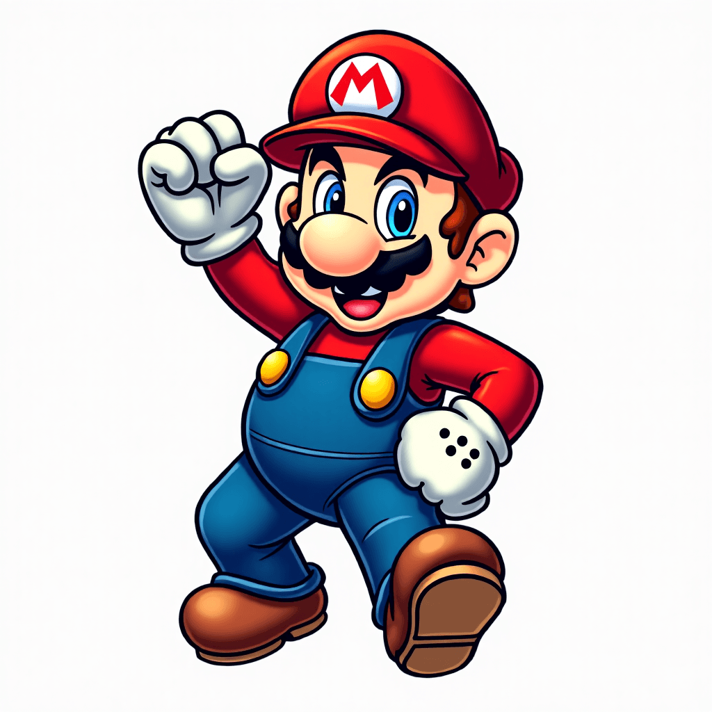 Super Mario warpt