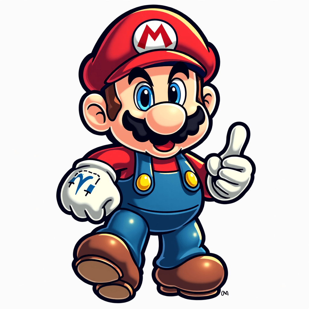 Super Mario warpt