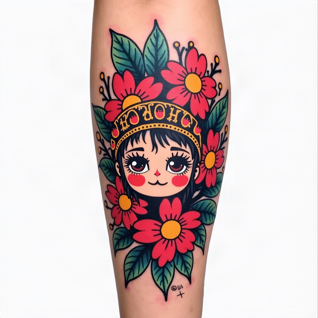 Fammi un tatuaggio che rappresenti la rinascita, l…
