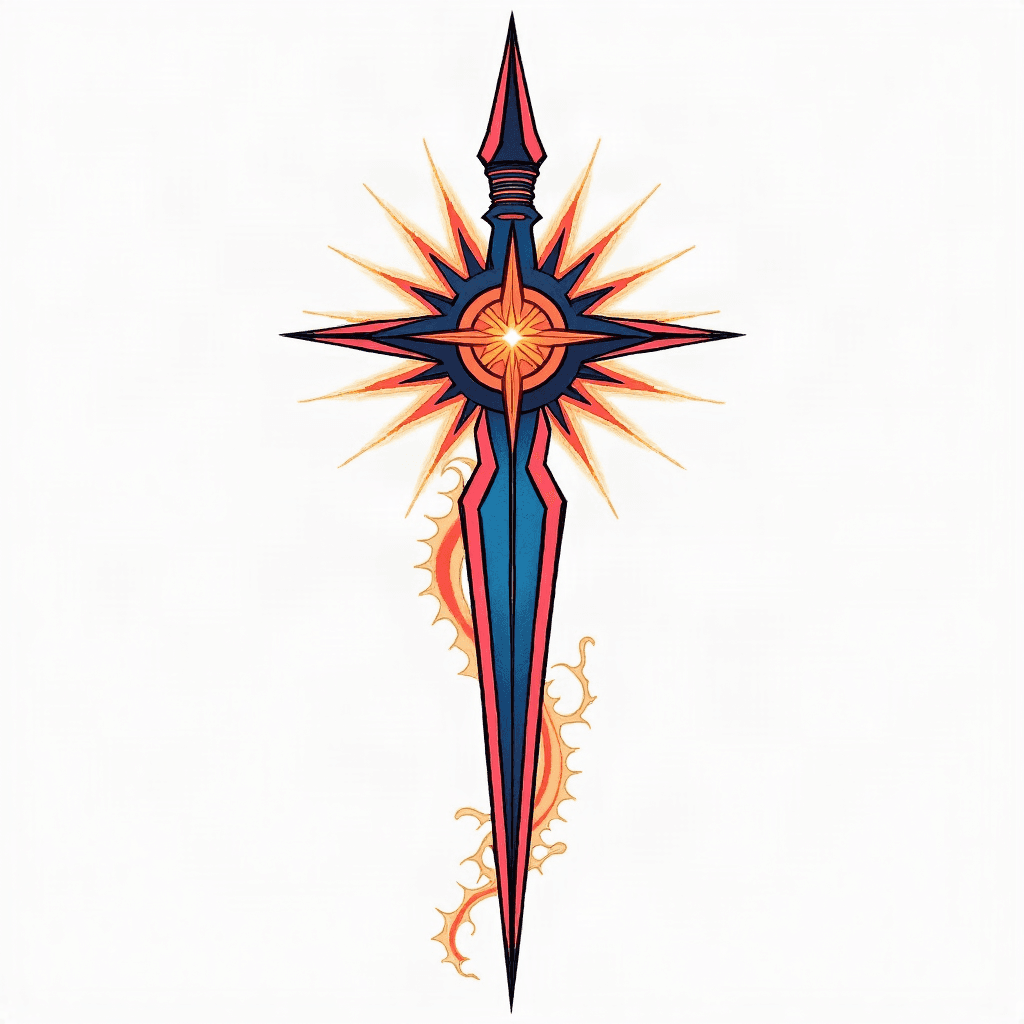 i want an evangelion spear of longinus cover up