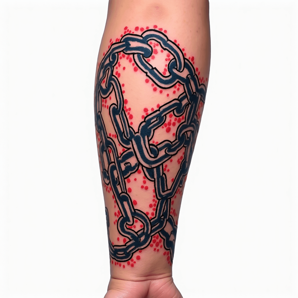 Recovering heroin addict , broken chains to go ove…