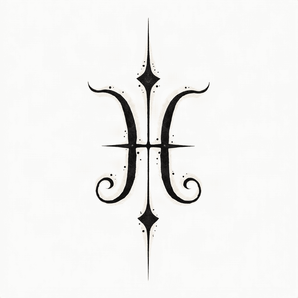 Create a 2–3 inch premium minimalist tattoo inspir...