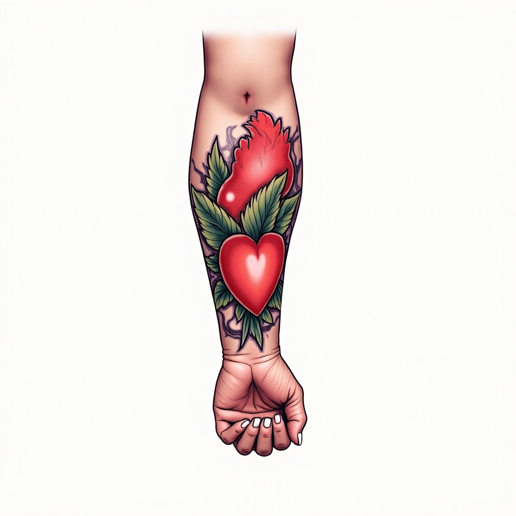 tatuaggio braccio sinistro non enorme per ricorren…
