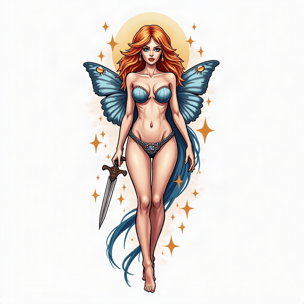 Please design me whimsical, celestial fairy prince...
