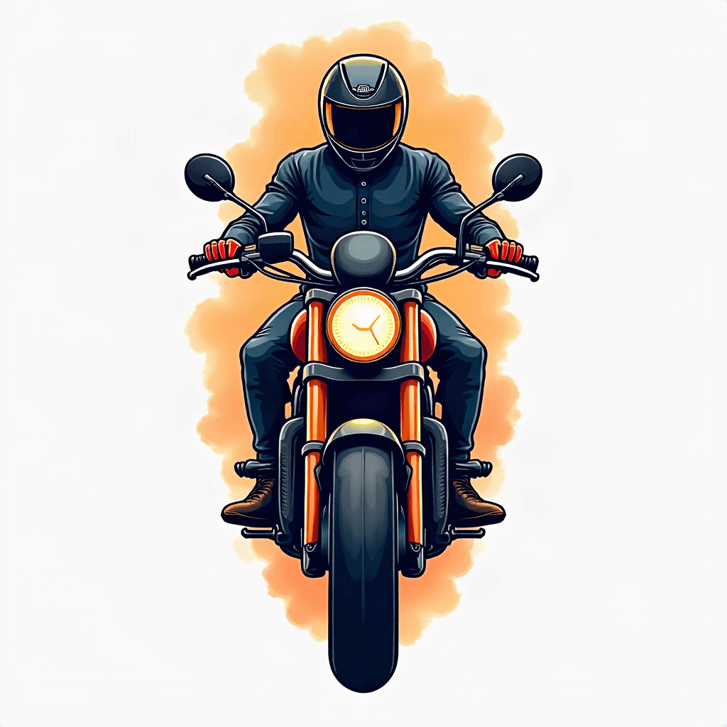 Tatuaje de motor con su piloto q sea moderno con a…