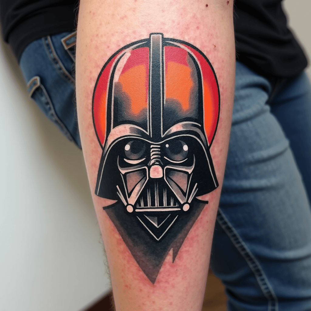 Star Wars traditional style, medium lines weights …
