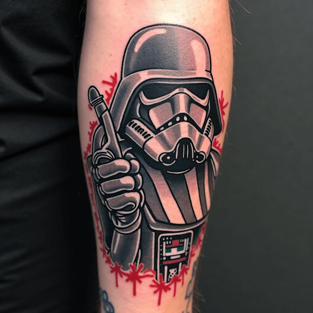 Star Wars traditional style, medium lines weights …