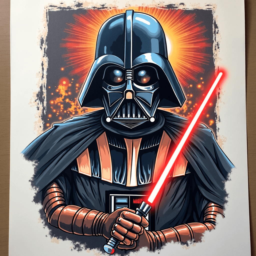 Star Wars flash sheet