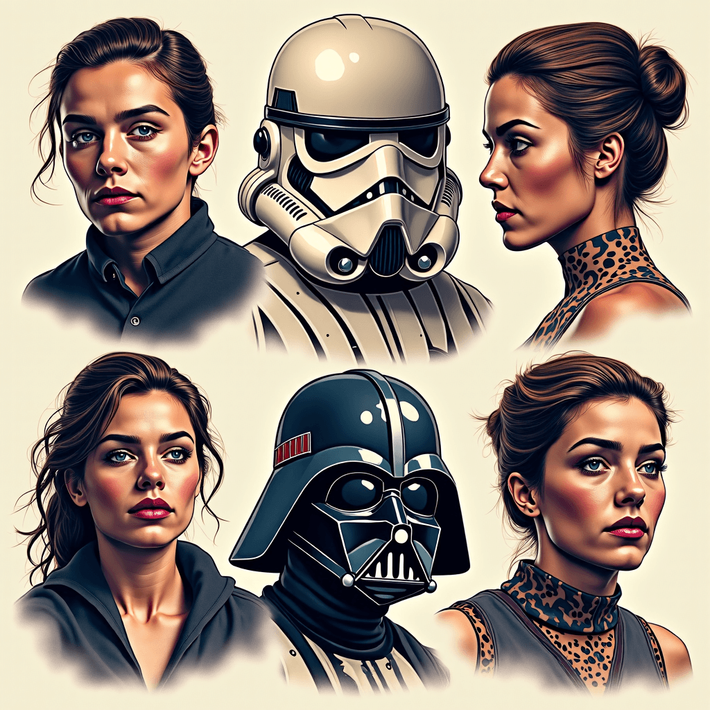Star Wars flash sheet