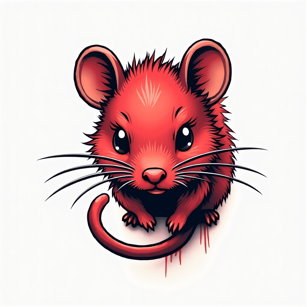 inhalt: latscho rat; Farbe: dunkel rot
