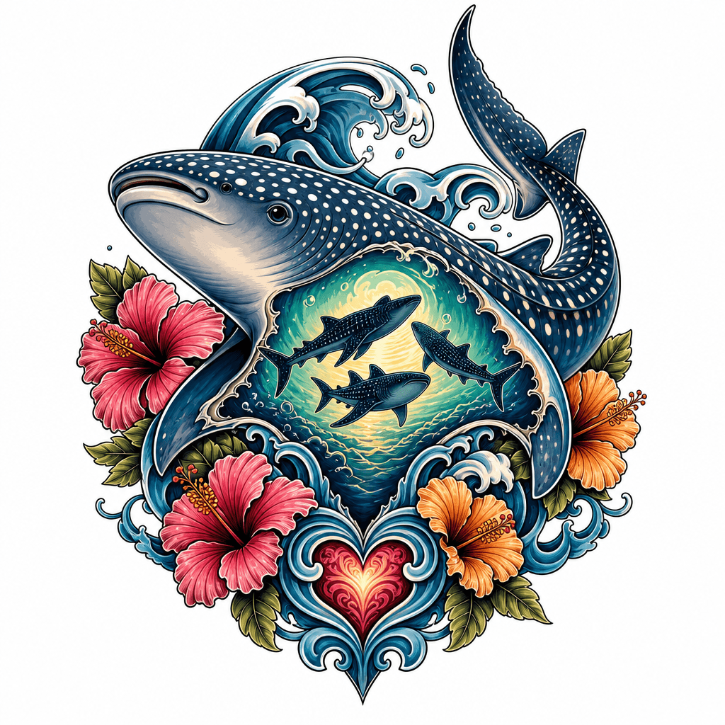 Strength, family, love in a whale shark