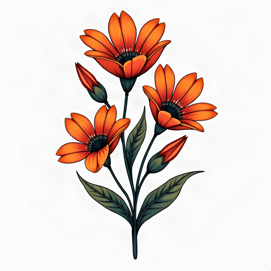 I want a birth month flower bouquet. The flowers s…