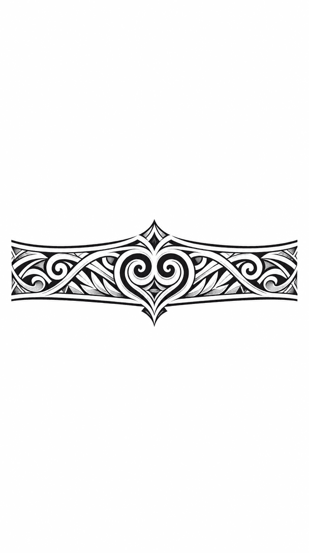 Genera un brazalete mahori