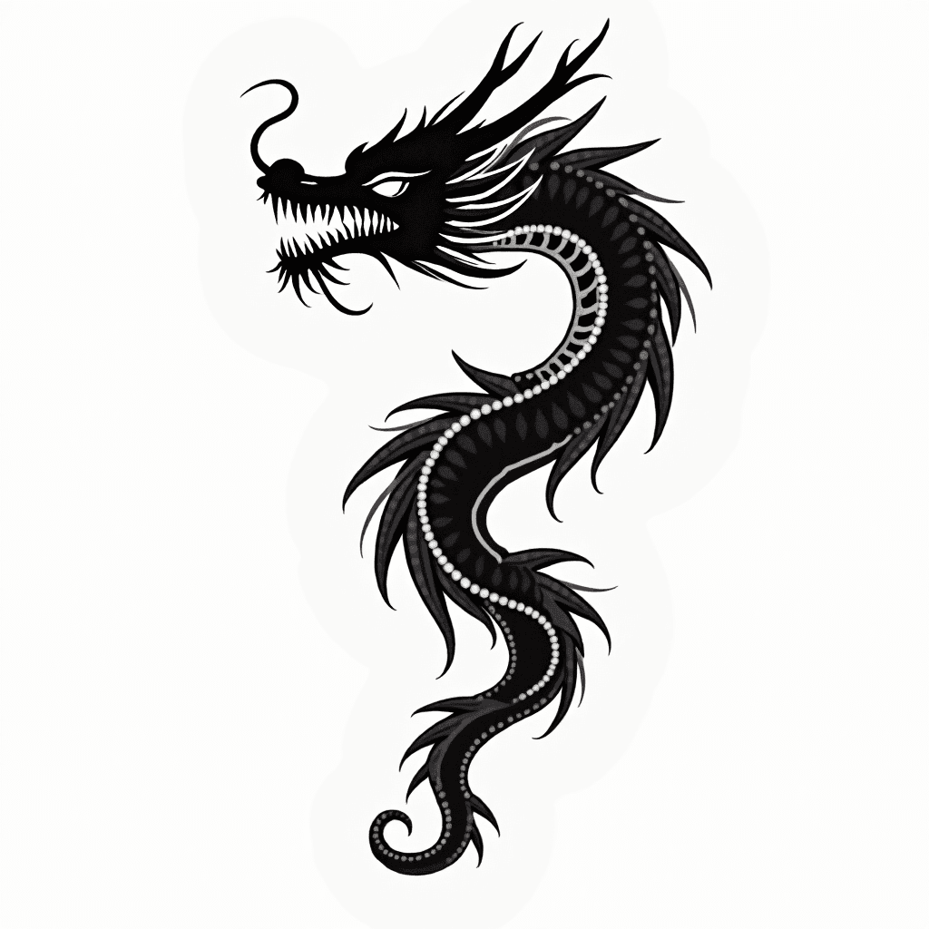 Quero uma tatuagem no estilo irezumi preto e cinza…
