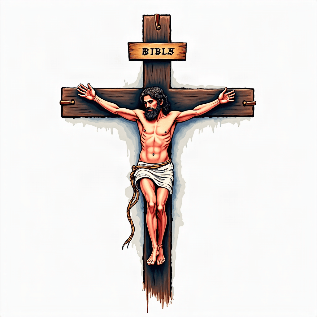 Create a Cross using bible verse