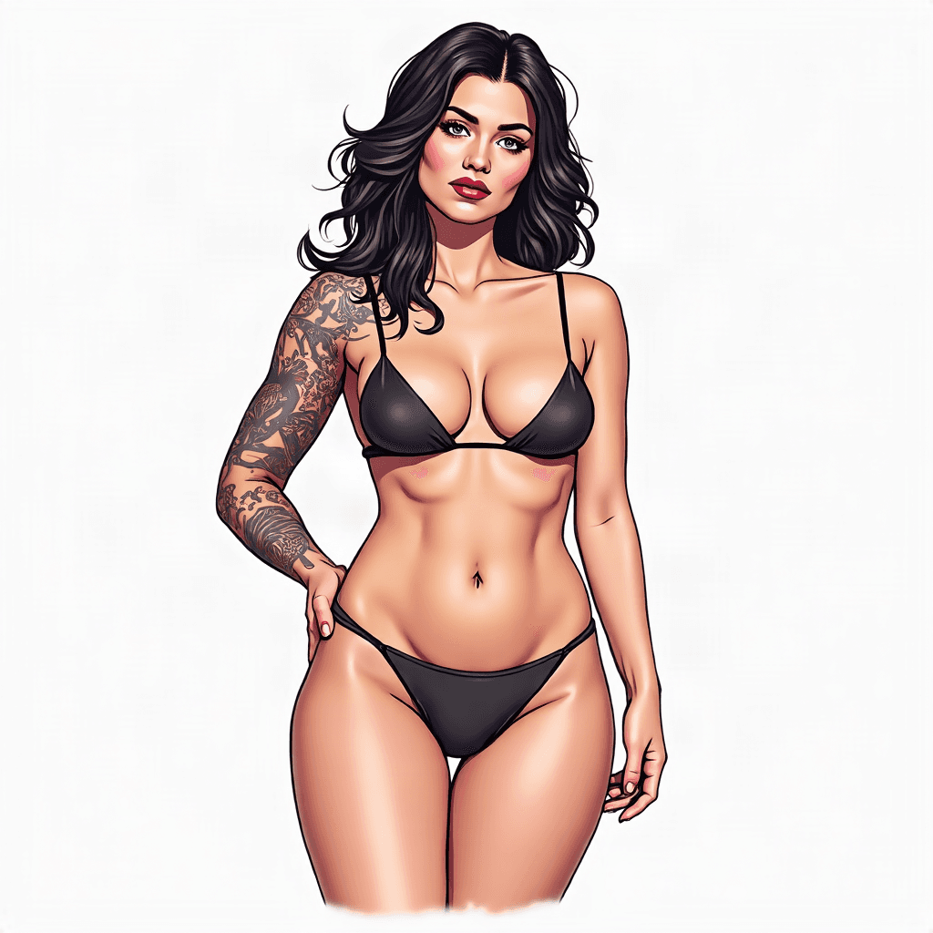 Topless women