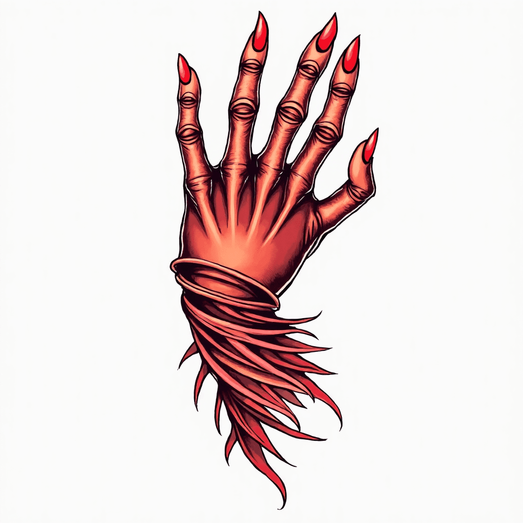 BGPussi bindrune for fingers
