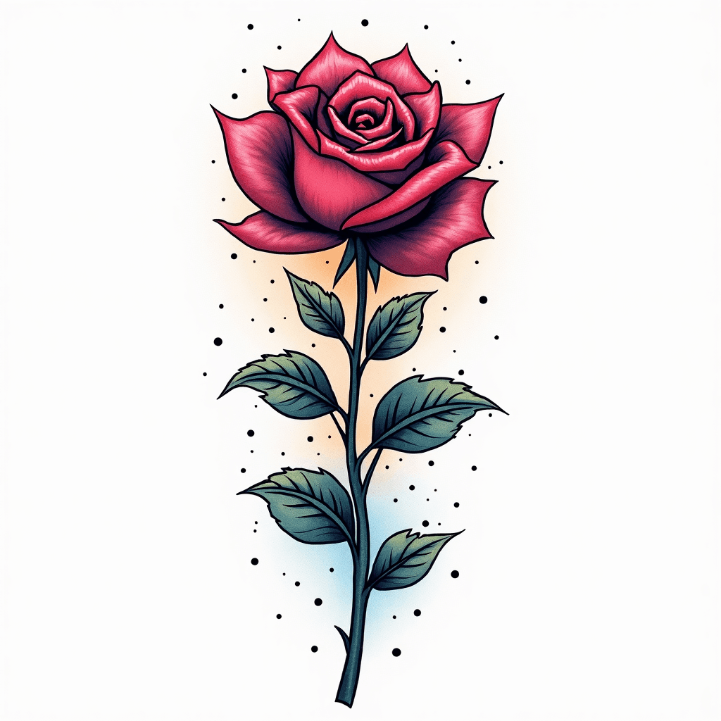 Water ink con poco colore