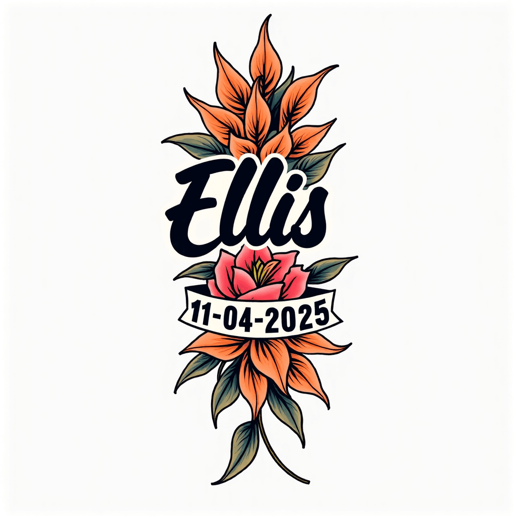 the name Ellis with the date 11/04/2025 underneath