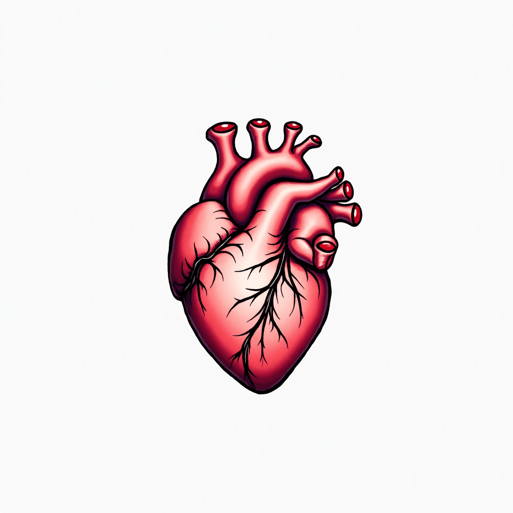 Fine line writing saying “hand over heart”