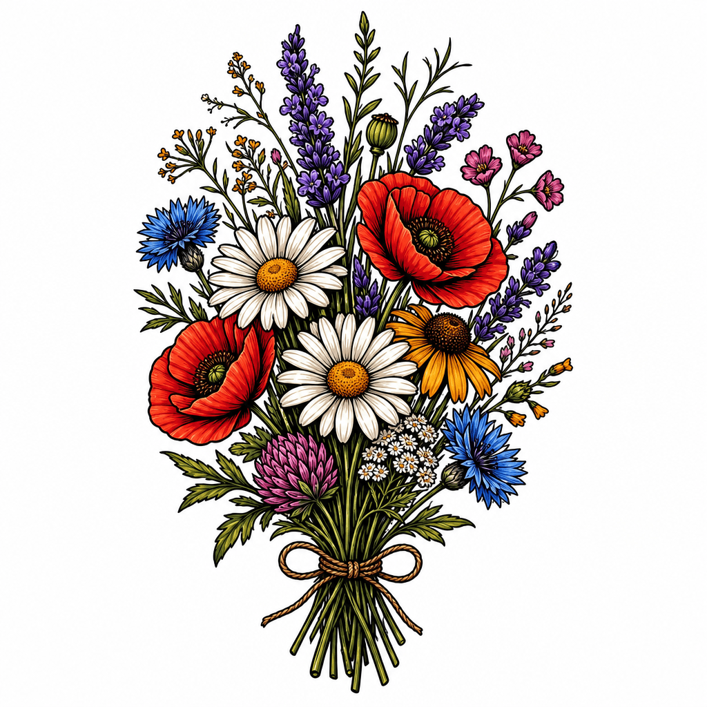 Wildflower bouquet