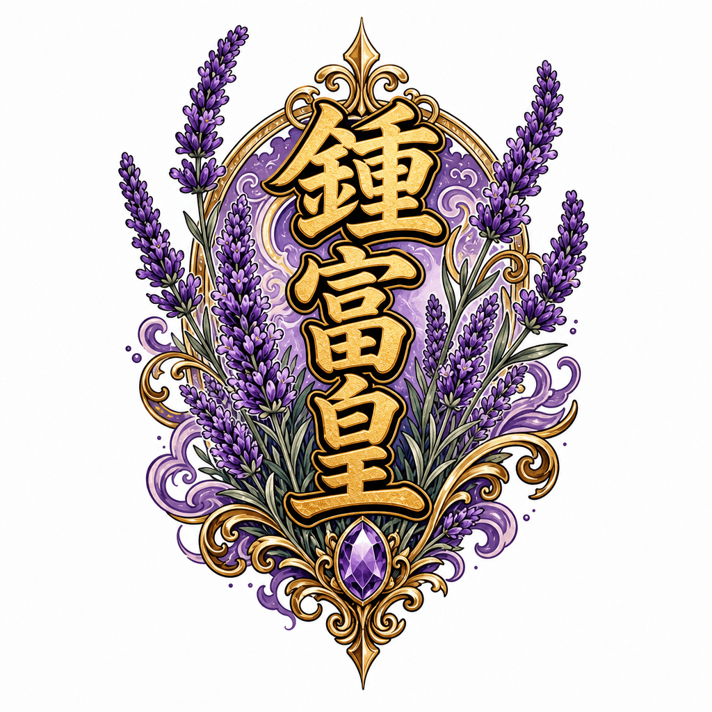鍾富皇跟薰衣草搭配