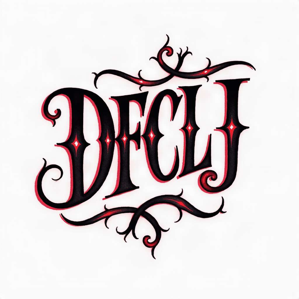 les lettres DFCLJ entrelacées