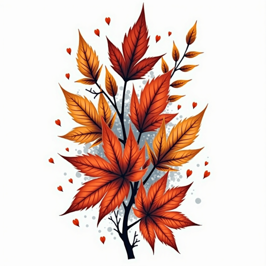 love for nature and hunting, fall leaves and color...