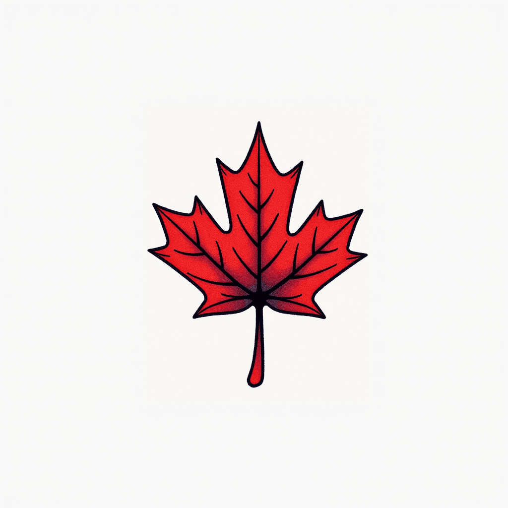 Colombian and Canadian identity in a tiny fine lin…