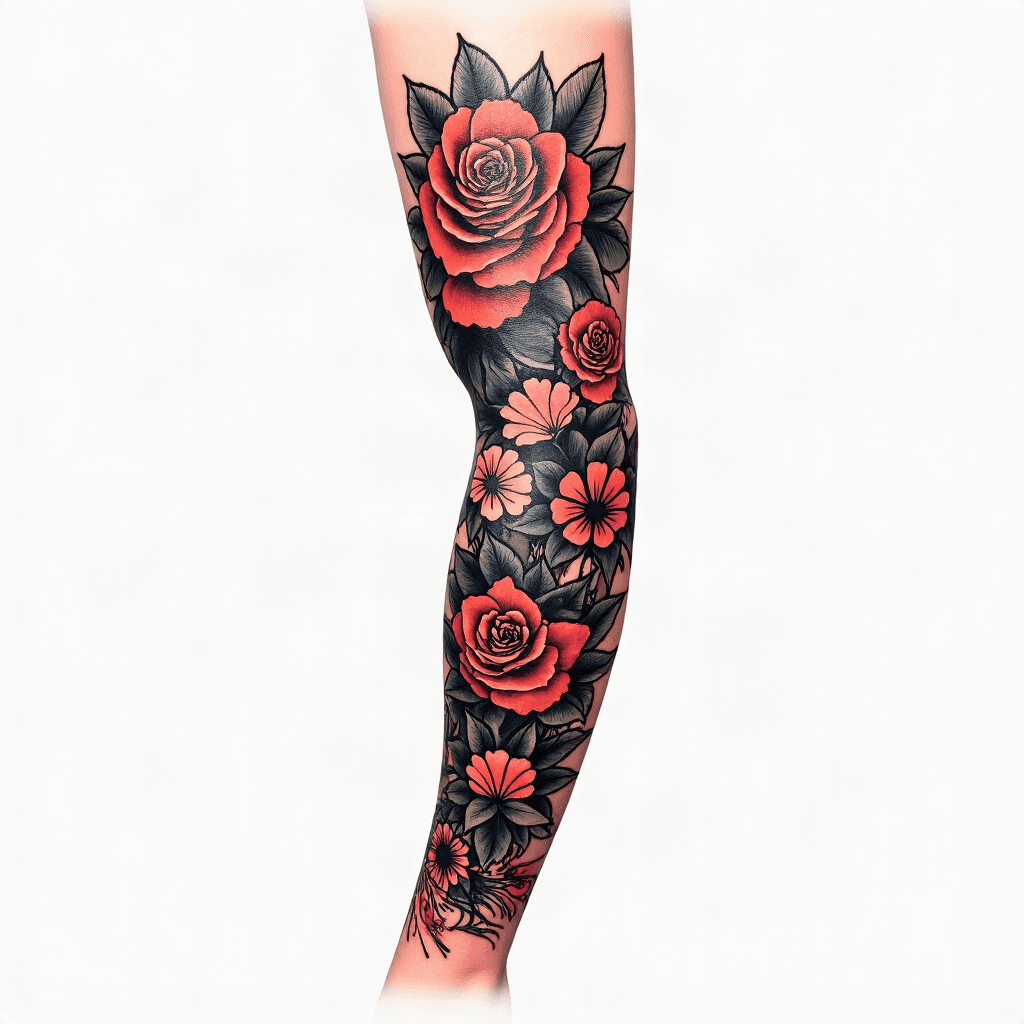 Blackwork cover-ups