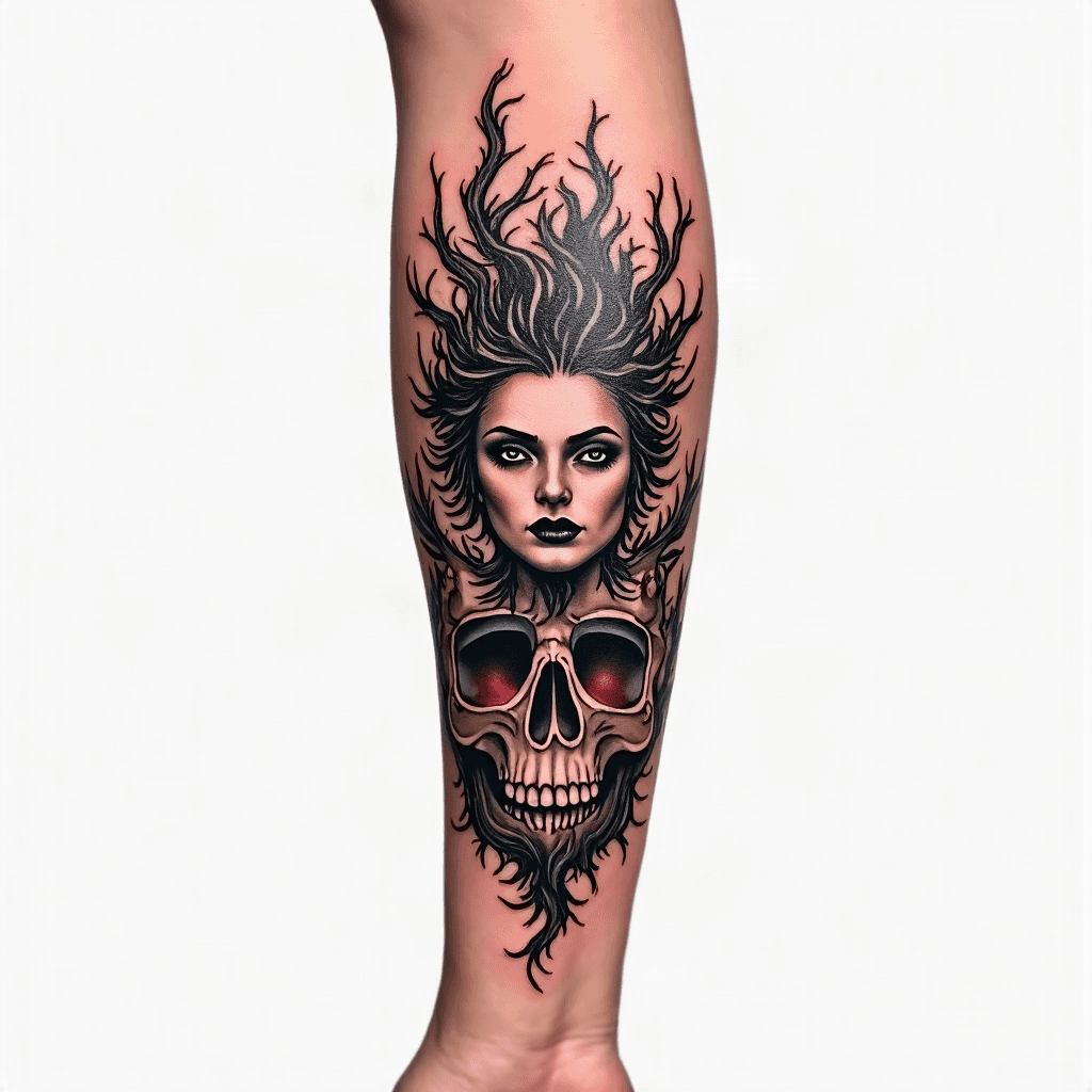 Blackwork cover-ups