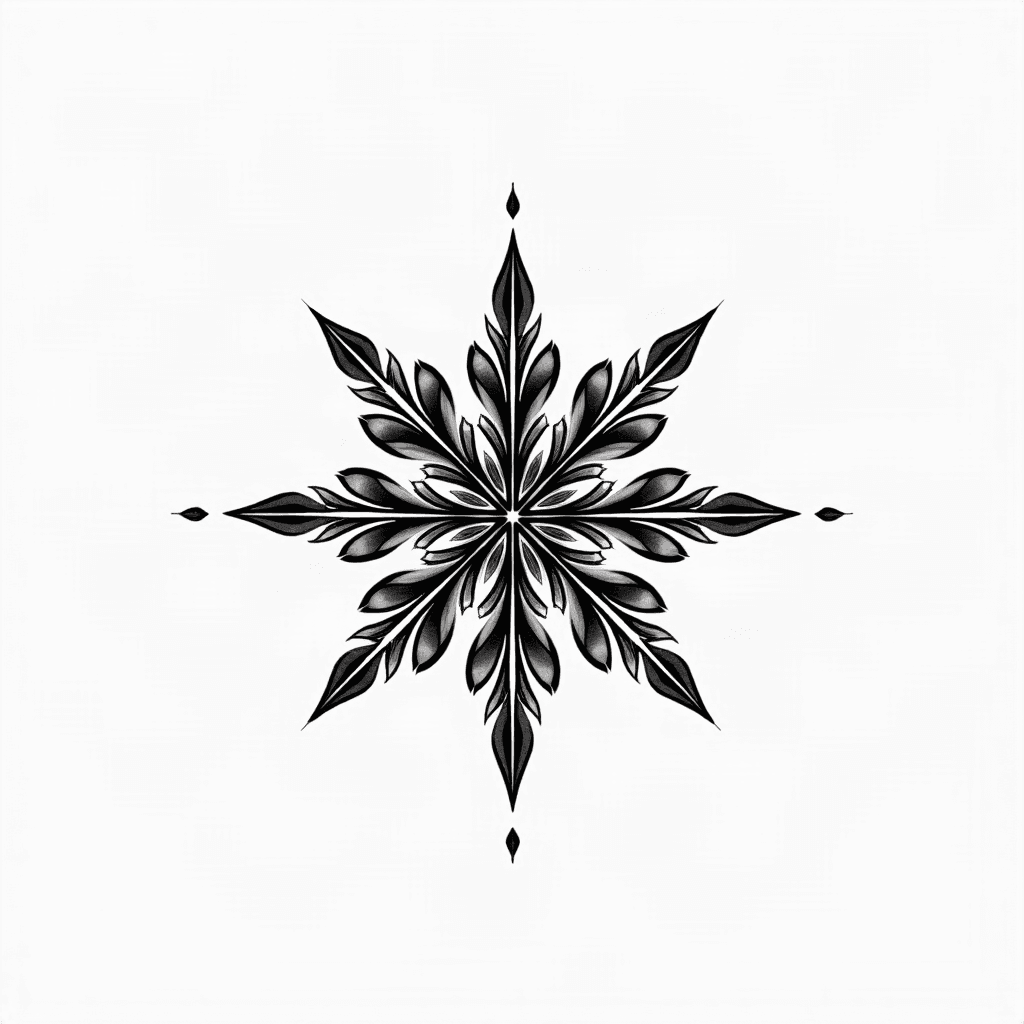 Geometric mandala sleeve