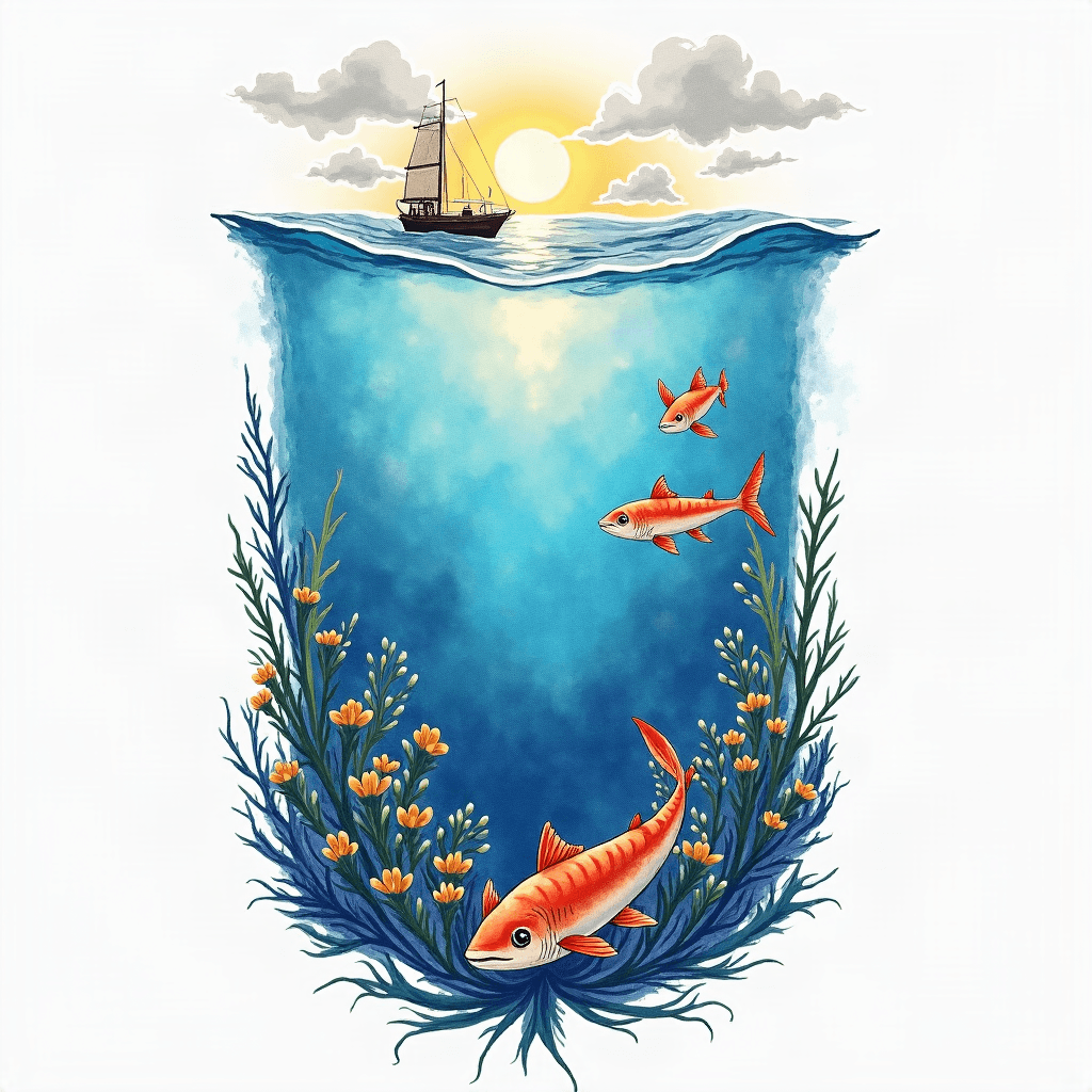 Underwater scene