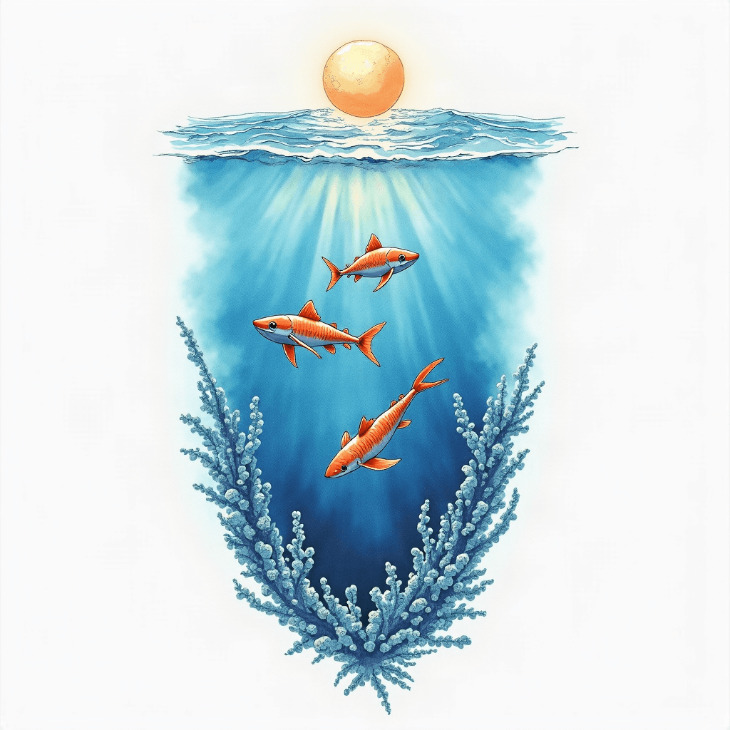 Underwater scene
