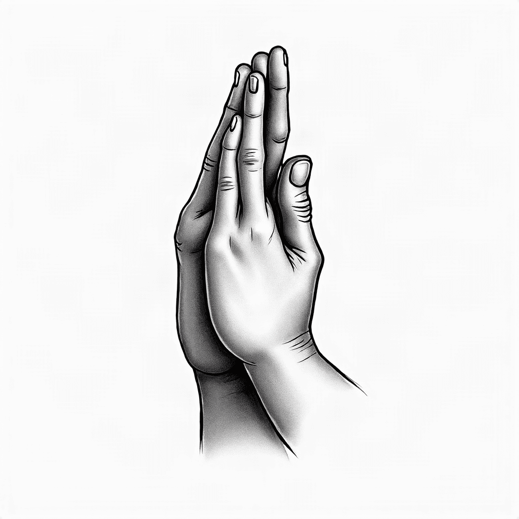 Praying hands
