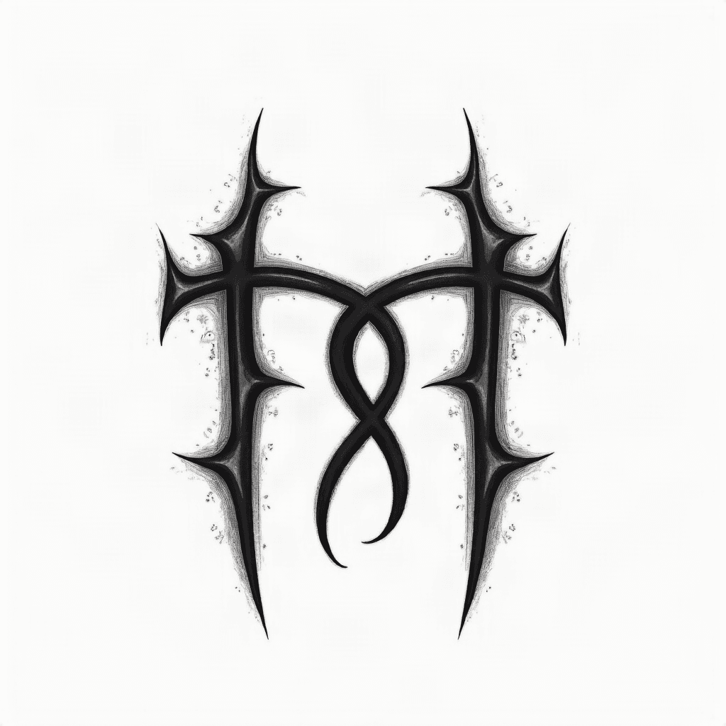 Couple initials