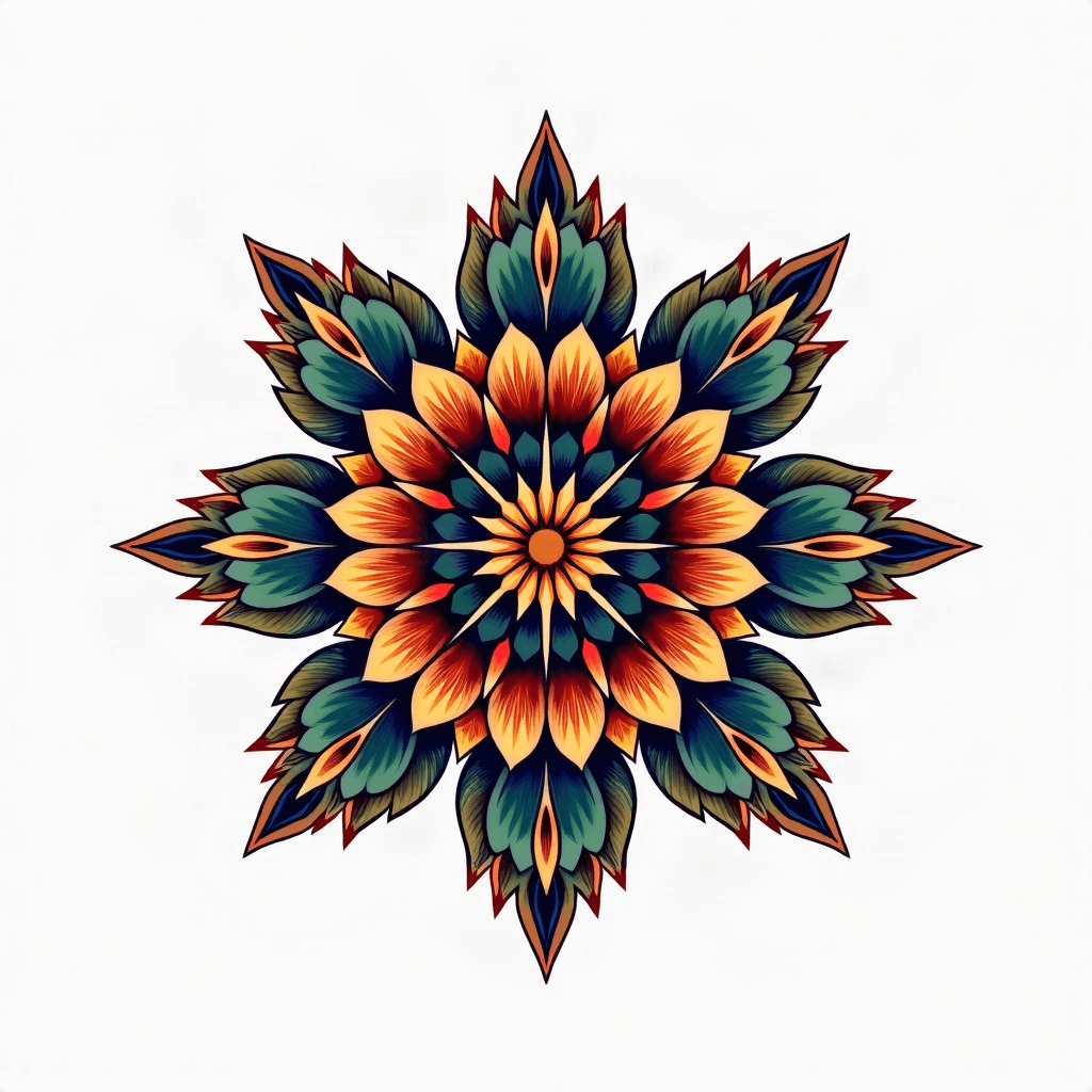 Mandala centerpiece