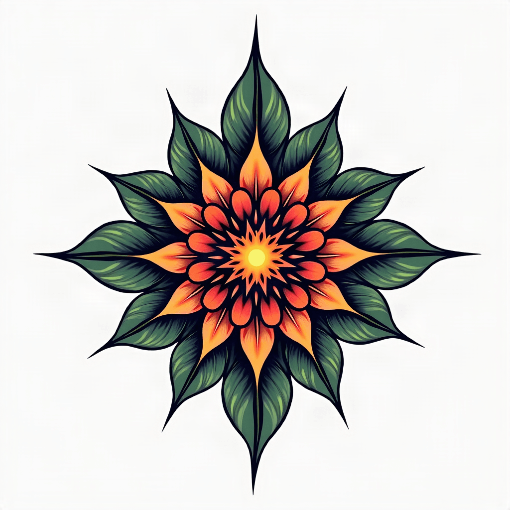 Mandala centerpiece