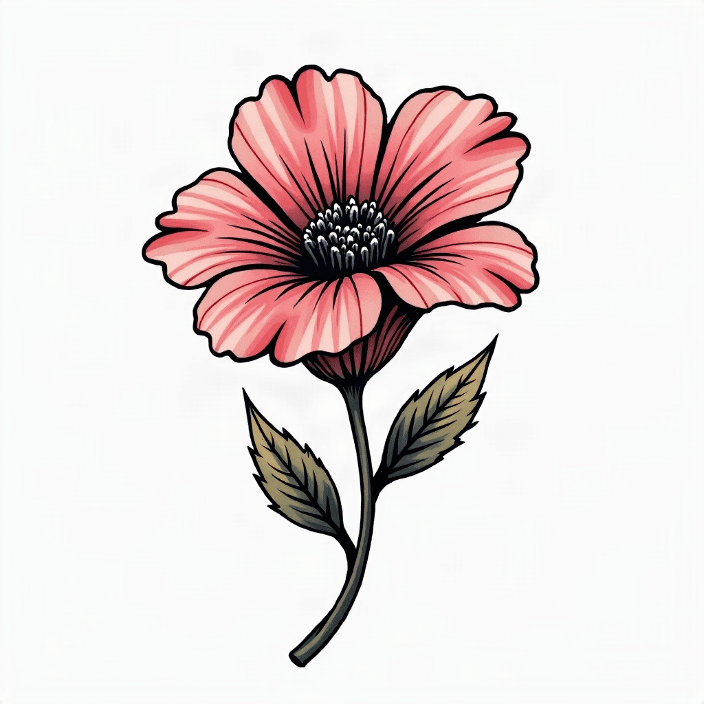 Abstract flower