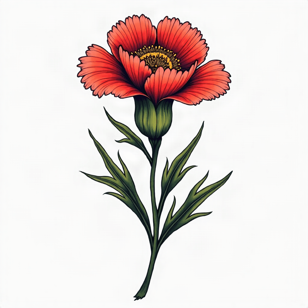 January carnation